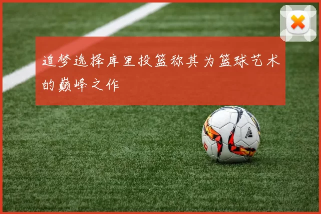 追梦选择库里投篮称其为篮球艺术的巅峰之作